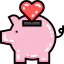 Piggy bank icon 64x64
