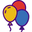 Balloons icon 64x64