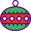 Christmas ball icon 64x64
