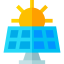 Solar panel icon 64x64
