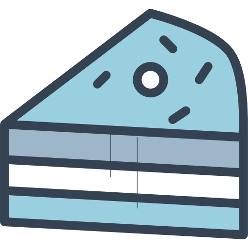Cake slice icon