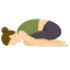 Yoga pose icon 64x64