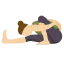 Yoga pose icon 64x64