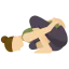 Yoga pose icon 64x64