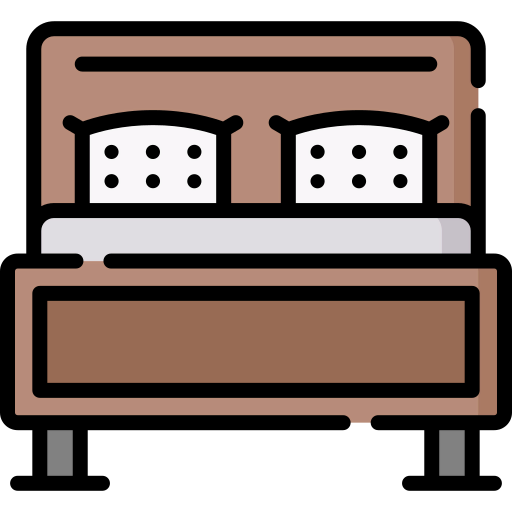 Double bed icon