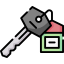 Hotel key icon 64x64