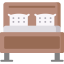Double bed icon 64x64