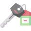 Hotel key icon 64x64