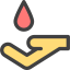 Blood donation icon 64x64