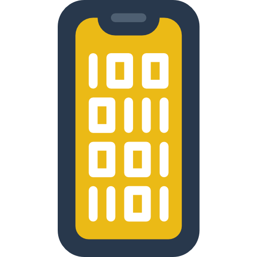 Binary code icône