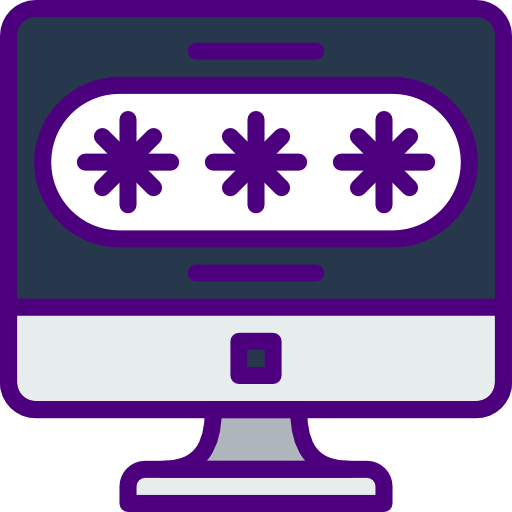 Pin code ícono