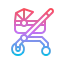 Baby carriage icon 64x64