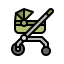 Baby carriage icon 64x64