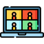 Video conference icon 64x64