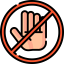 No touch ícono 64x64