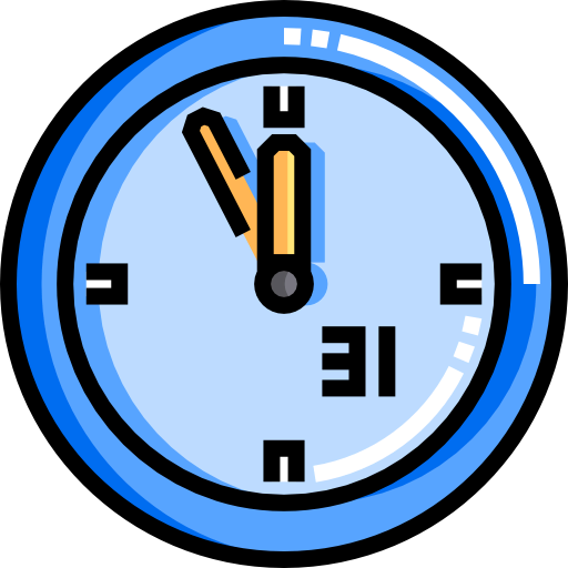 Wall clock icon