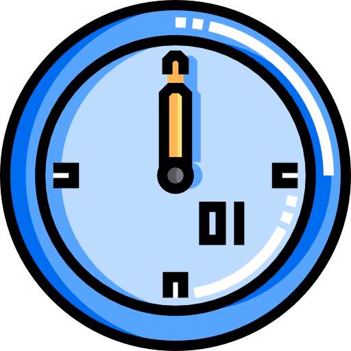 Wall clock icon