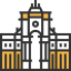 Rua augusta arch icon 64x64