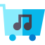 Shopping cart icon 64x64
