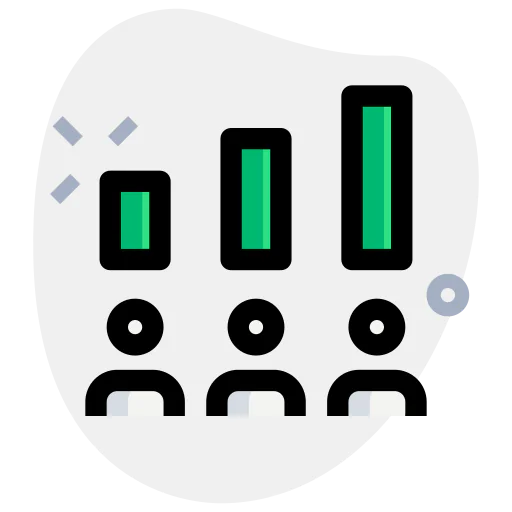 Bar graph icon