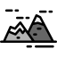 Mountains icon 64x64