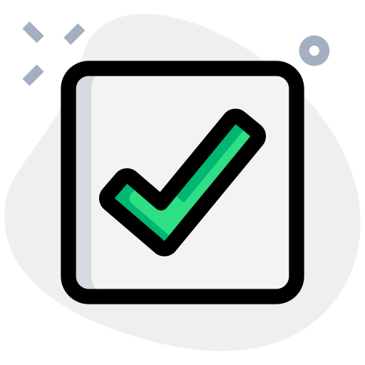 Tick mark icon