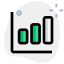 Bar graph icon 64x64
