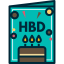 Birthday card icon 64x64