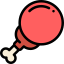 Chicken leg icon 64x64