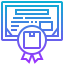 Certificate іконка 64x64