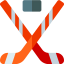 Hockey sticks icon 64x64