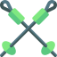 Ski poles icône 64x64