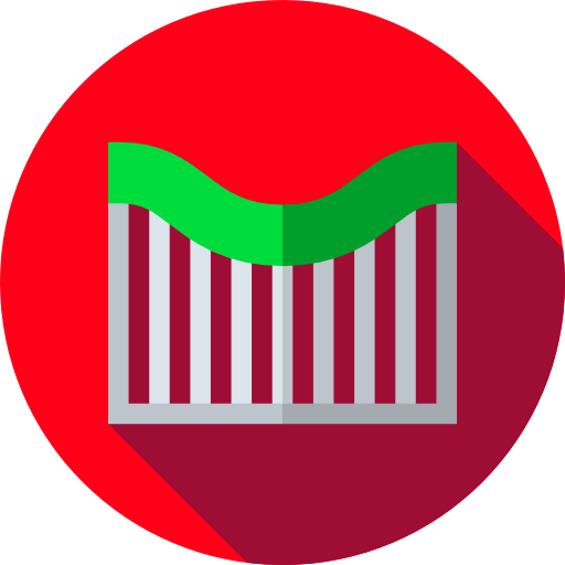 Roller coaster icon