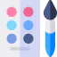 Painting palette icon 64x64