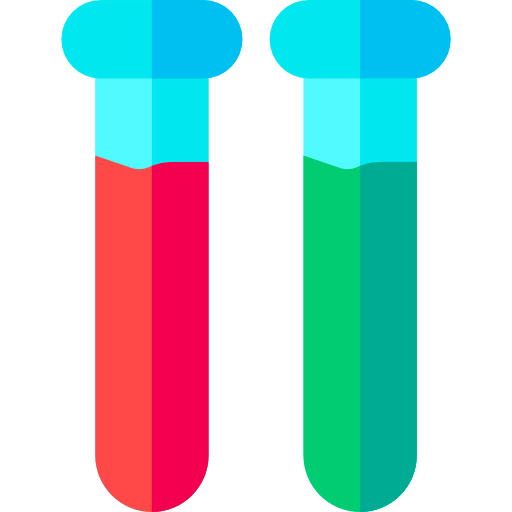 Test tubes icon