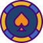 Poker chip icon 64x64