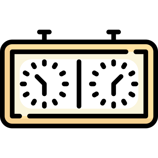 Chess clock icon
