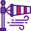 Wind sign icon 64x64