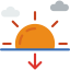 Sunset icon 64x64