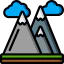 Mountains icon 64x64