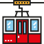 Cable car cabin icon 64x64