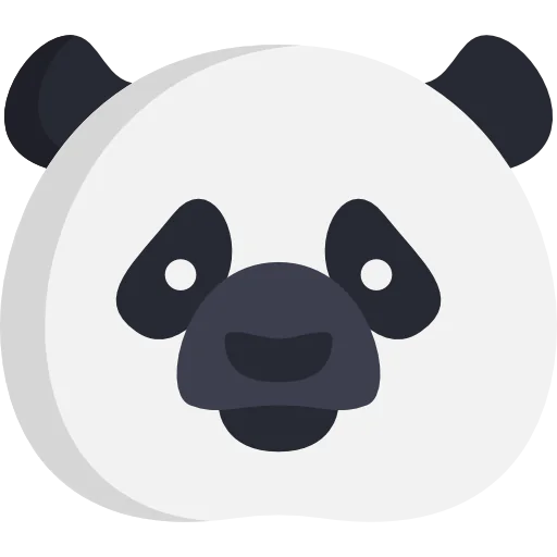 Panda bear icon