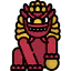 Imperial guardian lion icon 64x64