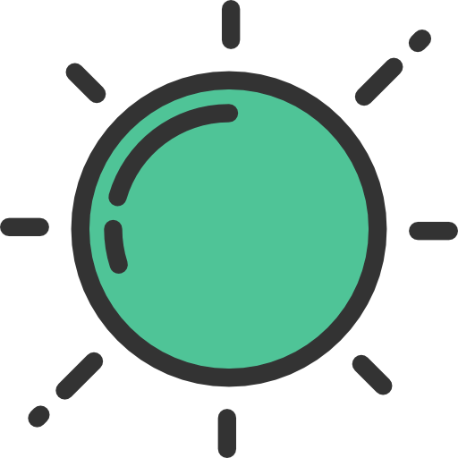 Sun icon