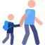 Walking to school icône 64x64