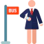Bus stop icon 64x64