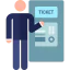 Ticket machine アイコン 64x64