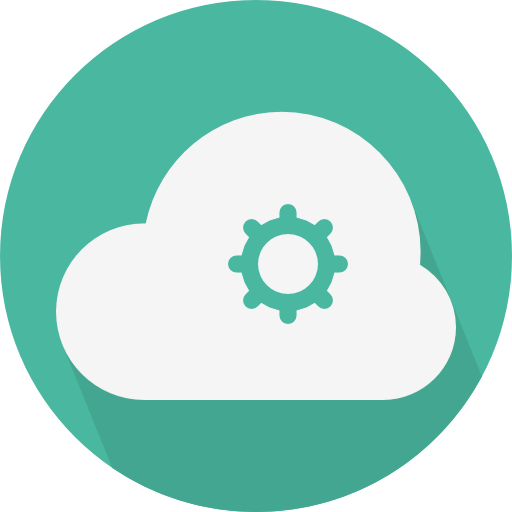 Cloud computing ícono