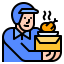 Food delivery icon 64x64