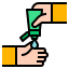 Hand gel icon 64x64